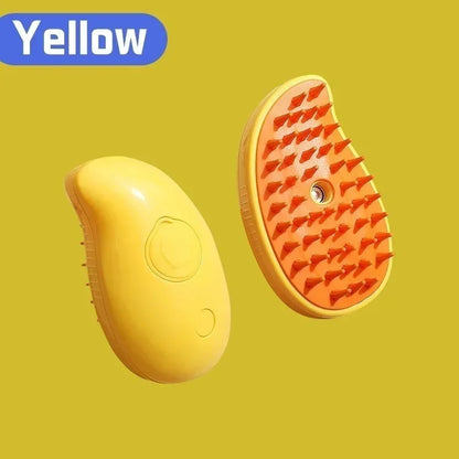 3 in 1 Cat Dog Steamy Brush Steam Brush Electric Sprayer for Massage Pet Grooming Tool Shedding Electric Sprays Massage Combs