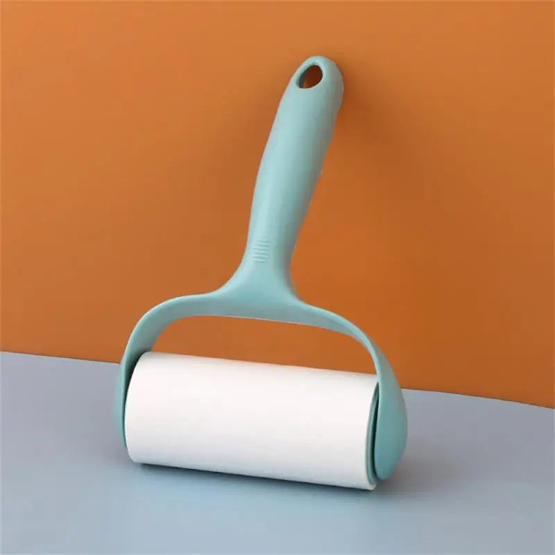 Tearable Roll Paper Sticky Roller Dust Wiper Pet Hair Clothes Carpet Tousle Remover Replaceable Cleaning Brush Accessories