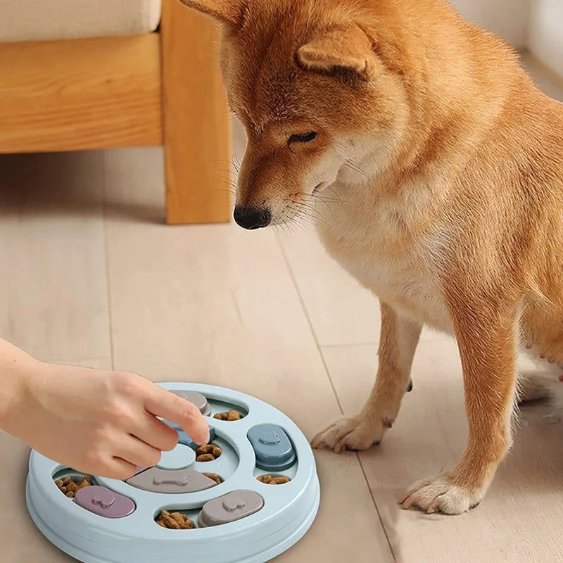 Dog Food Hiding Bowl, Slow Food Training, Dog Educational Toy to Relieve Boredom, Interactive Educational Feeding Toy