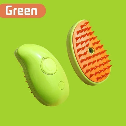 3 in 1 Cat Dog Steamy Brush Steam Brush Electric Sprayer for Massage Pet Grooming Tool Shedding Electric Sprays Massage Combs