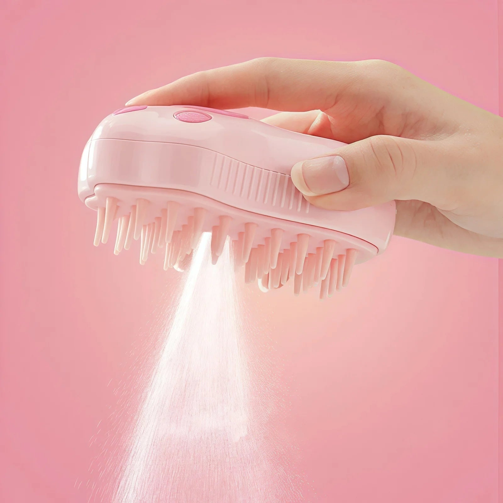 3 in 1 Cat Dog Steamy Brush Steam Brush Electric Sprayer for Massage Pet Grooming Tool Shedding Electric Sprays Massage Combs