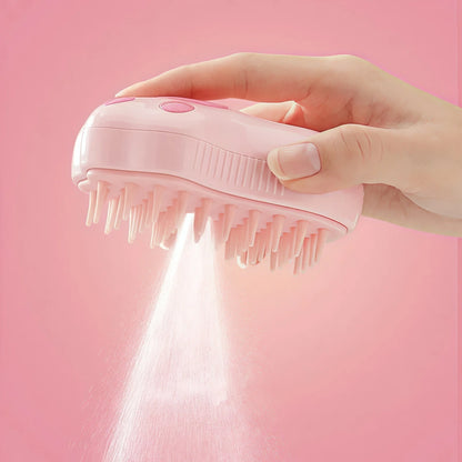 3 in 1 Cat Dog Steamy Brush Steam Brush Electric Sprayer for Massage Pet Grooming Tool Shedding Electric Sprays Massage Combs