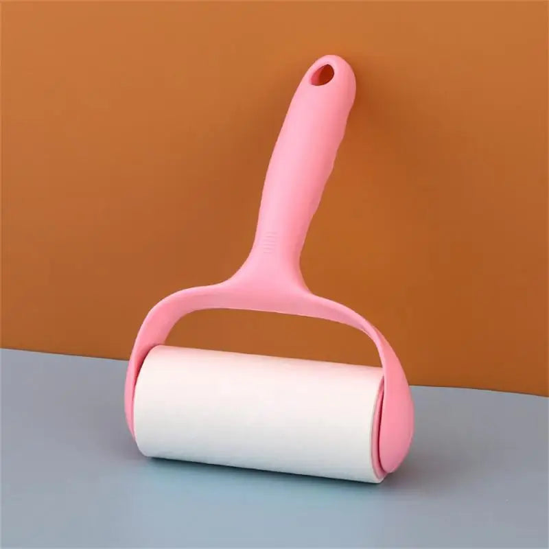 Tearable Roll Paper Sticky Roller Dust Wiper Pet Hair Clothes Carpet Tousle Remover Replaceable Cleaning Brush Accessories